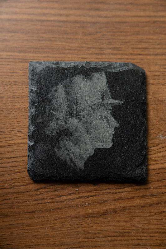4x4 Slate Coaster_Firefighter1
