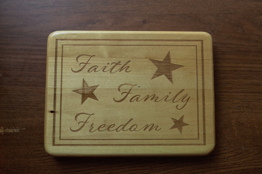 Faith, Family, Freedom