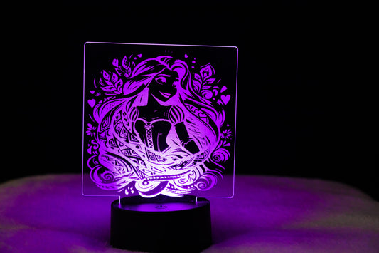 LED light lamp with base_Rapunzel