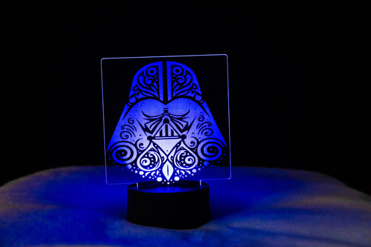 Led light with Base_Darthvader