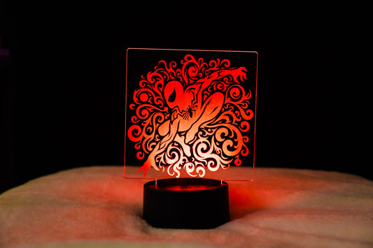 Led light with Base_Spiderman